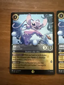 Disney Lorcana TCG Winterspell Angel Legendary Foil And Non Foil - Image 2