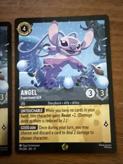 Disney Lorcana TCG Winterspell Angel Legendary Foil And Non Foil - Image 3