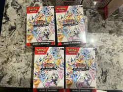Pokemon Scarlet & Violet Prismatic Evolutions Booster Bundle 6 Pack x4 Boxes✅ - Image 1