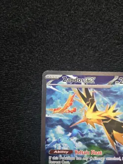 Pokemon TCG Zapdos EX 202/165 Scarlet & Violet 151 Special Illustration Rare NM! - Image 2