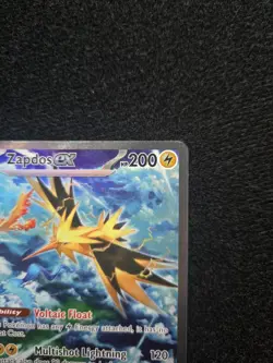 Pokemon TCG Zapdos EX 202/165 Scarlet & Violet 151 Special Illustration Rare NM! - Image 3