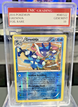 GRENINJA Holo FOIL 2016 Pokemon RARE Card GRADED 10 MINT - Image 1