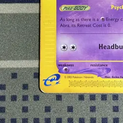 Pokemon Card - Abra Skyridge 46/144 Non Holo MP - Image 2
