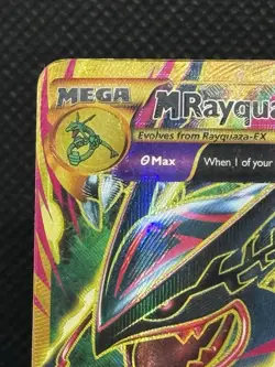 Pokemon Mega Rayquaza EX Holo Full Art Ultra Rare Card Ancient Origins 98/98 - Image 2