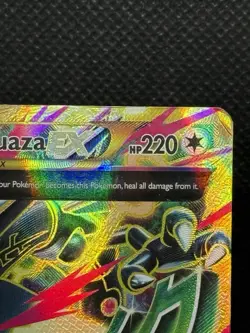 Pokemon Mega Rayquaza EX Holo Full Art Ultra Rare Card Ancient Origins 98/98 - Image 3
