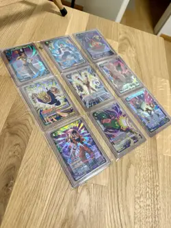 Dragon Ball Super – Three Glorious Fighters (BT30) Lot (Super Rare Foil Cards) - Image 2