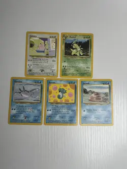 Pokemon Vintage Neo Genesis Lot of 5 Cards - Image 1
