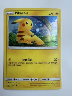 Pokemon TCG - Pikachu Cosmo Holo Costco Canada 28/73 - Shining Legends - Image 1