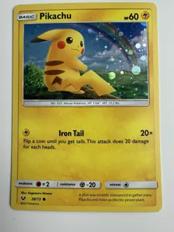Pokemon TCG - Pikachu Cosmo Holo Costco Canada 28/73 - Shining Legends - Image 1