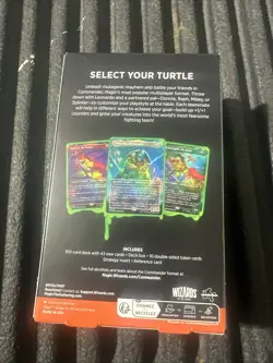 Magic The Gathering Teenage Mutant Ninja Turtles Commander Deck MTG Brand New - Image 4