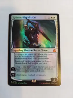 Gideon Blackblade Ravnica Remastered Foil - Image 1