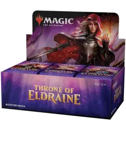 Wizards of the Coast Magic: The Gathering Throne of Eldraine English Booster Box - Image 1