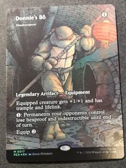 Donnie's Bo - Shadowspear - Foil - Borderless - PZA - NM - EN - 0017 - Image 1