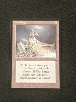 1994 Dark War Barge Magic The Gathering Pack Fresh Unplayed - Image 1