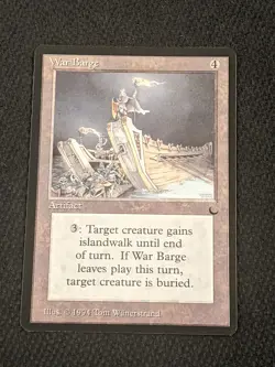 1994 Dark War Barge Magic The Gathering Pack Fresh Unplayed - Image 2