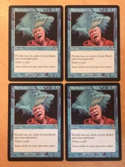 MTG Magic the Gathering 1x Mental Note Judgment NM/LP - Image 1