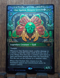 MTG Ojer Kaslem, Deepest Growth (FOIL Showcase) The Lost Caverns of Ixalan NM.. - Image 1