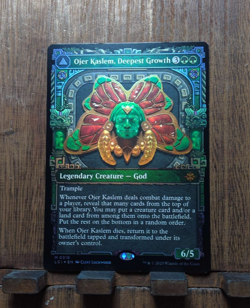 MTG Ojer Kaslem, Deepest Growth (FOIL Showcase) The Lost Caverns of Ixalan NM.. - Image 2
