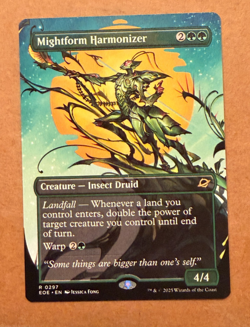 Mightform Harmonizer (Borderless) #297 (NM) Edge of Eternities EOE Magic MTG - Image 1
