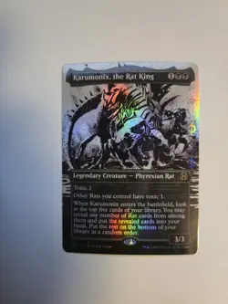 1x Karumonix, the Rat King MTG Showcase Step-and-Compleat Foil - Image 1