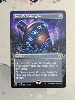 MTG Sensei's Divining Top (Borderless) Double Masters 2022 (2X2) #398 - Image 1