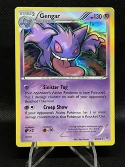GENGAR 35/83 Generations POKEMON Card TCG Holo Rare Near Mint! - Image 1