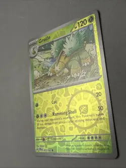 Pokemon TCG * SV Temporal Force * 11/162 Grotle REVERSE HOLO Common * FRESH PK - Image 2