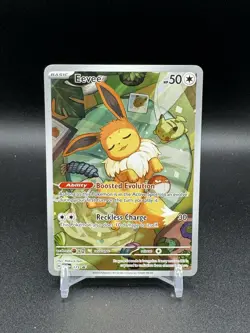 Eevee SVP 173 Prismatic Evolutions Black Star Promo Pokemon TCG NM - Image 1