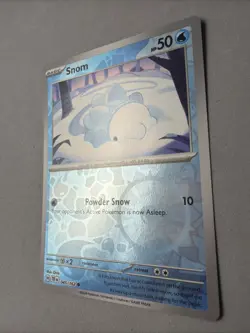 Pokemon TCG * SV Temporal Force * 45/162 Snom REVERSE HOLO Common * FRESH PK - Image 2