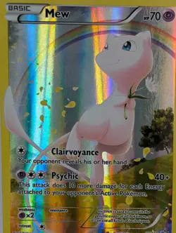 Pokemon Mew XY110 Full Holo Promo EN 2016 NM - Image 1