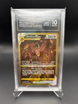 TAG Gem Mint 10 Giratina VSTAR GG69/GG70 Pokemon Crown Zenith Galarian Gallery - Image 1