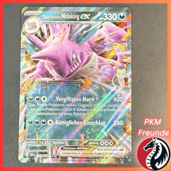 Team Rockets Nidoking EX 119/182 DRI 🟢NM 🇩🇪Deutsch Pokemon Ewige Rivalen - Image 1
