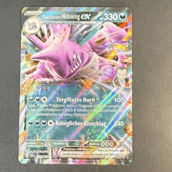 Team Rockets Nidoking EX 119/182 DRI 🟢NM 🇩🇪Deutsch Pokemon Ewige Rivalen - Image 2