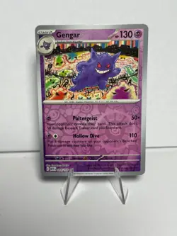 Pokemon TCG Gengar 094/165 Sv: Scarlet & Violet 151 Reverse Holo NM - Image 1