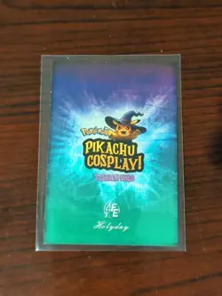 Avatar (Pikachu) #E9 Purple Holo Box Hit Electric Pikachu Cosplay Pokemon - Image 2