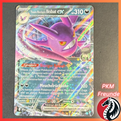 Team Rockets Iksbat EX 122/182 DRI 🟢NM 🇩🇪Deutsch Pokemon Ewige Rivalen - Image 1