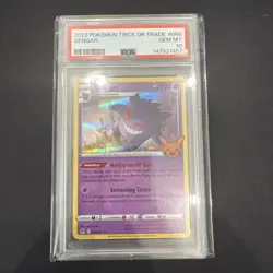 2023 POKEMON TRICK OR TRADE #066 GENGAR PSA 10 - Image 1