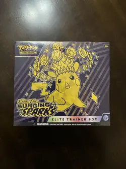 Pokemon TCG: Surging Sparks Elite Trainer Box (ETB) - Factory Sealed! - Image 1