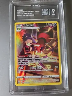 Pokemon Ariados Brilliant Stars TG09/TG30 TAG 9 Character Rare 2022 - Image 1