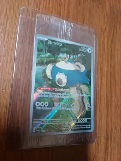 SEALED Pokemon Snorlax SVP 051 Scarlet & Violet 151 Holo Black Star Promo - Image 2