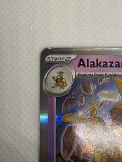 Alakazam - MEP 003 Mega Evolutions Stamped Black Star Promo Pokemon TCG - Image 3