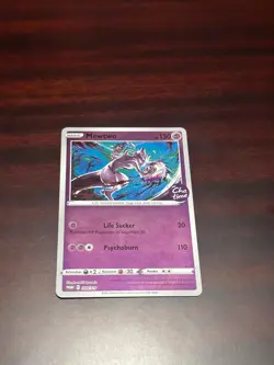 Pokemon TCG Bahasa Indonesia Language Mewtwo Chatime Reverse Holo #354 - Image 1