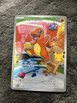 Pokemon TCG Charmander 38 First Partner Collection Black Star Promo - Image 1