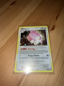 Blissey Mysterious Treasures Holo Rare Pokemon TCG 5/123 - Image 1