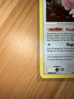 Blissey Mysterious Treasures Holo Rare Pokemon TCG 5/123 - Image 3