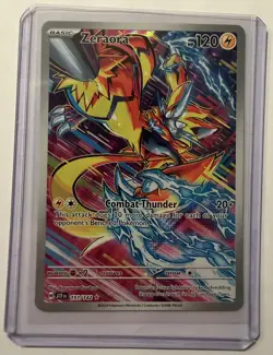 Zeraora 151/142 Pokemon SV07: Stellar Crown NM Illustration Rare - Image 3