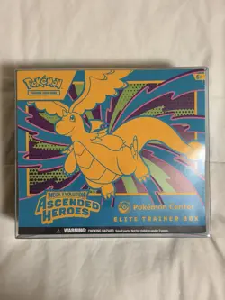 Pokemon TCG Mega Evolutions: Ascended Heroes Pokemon Center ETB w/ Display Case - Image 1
