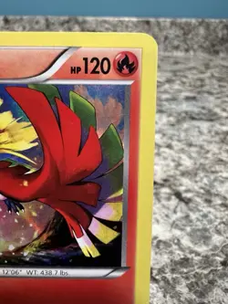Pokemon TCG Ho-Oh Black Star Promo XY153 Holo Rare - Image 4