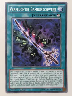 Verfluchtes Bambusschwert NECH-DE068 Common DE EX YUGIOH - Image 1