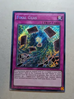 Yu-Gi-Oh! - Final Geas - MVP1-ENS29 - Secret Rare - 1st Edition - Image 1